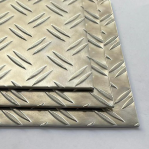 Aluminium Tranenplaat 2-Traans – Ongebeitst - 1,5/2mm, 400x400mm