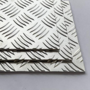 Aluminium Tranenplaat 5-Traans – Gebeitst - 3,5/5mm, 400x200mm